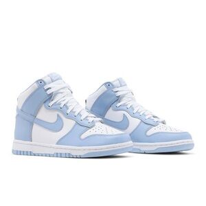 Nike Sky Blue and White High-Tops
